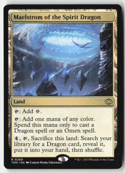 MTG - Maelstrom of the Spirit Dragon R Tarkir: Dragonstorm 260 LP-NM - Image 1