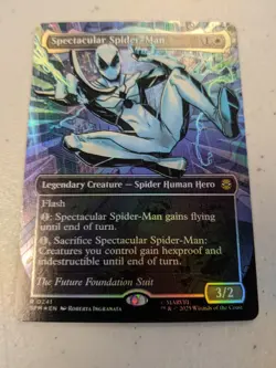 Spectacular Spider-Man (0241) (Borderless) (Textured Foil) Marvel's... - Image 2
