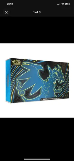 Pokemon TCG Phantasmal Flames Mega Charizard X EX UPC CONFIRMED 11/14 PRESALE - Image 1