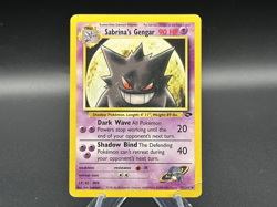Sabrina's Gengar - 29/132 Gym Challenge - Pokemon TCG - 2000 - Image 1