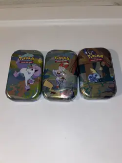 Pokemon Galar Pals Mini Tins H24- Lot of 3 - Image 1