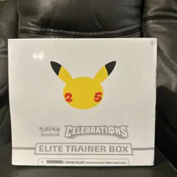 Pokemon TCG: 25th Anniversary Celebrations Elite Trainer Box (2021) Fast Ship⚡ - Image 1