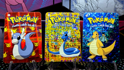 Pokemon Nintendo Vending Prism Holo Vintage Sticker Dratini Dragonair Dragonite - Image 1