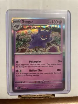 Gengar 094/165 Scarlet & Violet 151 Holo Rare Pokemon TCG Card NM - Image 1