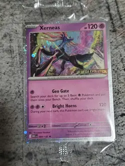 Xerneas (Best Buy Exclusive) Pokemon Mega Evolution 2025 Stamped Sealed Promo - Image 1