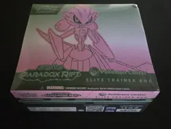 Paradox Rift Pokemon Center Elite Trainer Box ETB Iron Valiant New And Sealed - Image 1