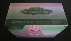 Paradox Rift Pokemon Center Elite Trainer Box ETB Iron Valiant New And Sealed - Image 3