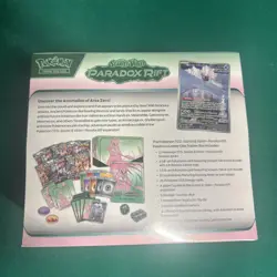 Paradox Rift Pokemon Center Elite Trainer Box ETB Iron Valiant - Image 3