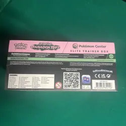 Paradox Rift Pokemon Center Elite Trainer Box ETB Iron Valiant - Image 5