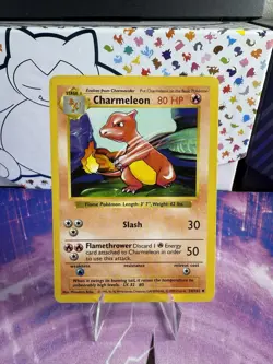 Charmeleon - 24/102 - Pokemon 1999 WOTC Base Set - Unlimited Edition Shadowless - Image 1