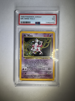 Mr. Mime Holo - 6/64 - Pokemon - Jungle - Graded PSA 7 - Image 1