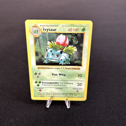 Ivysaur 30/102 Shadowless Base Set Unlimited Pokemon TCG LP - Image 1