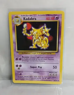 Pokemon Kadabra 32/102 Base Set 1999 - Image 1
