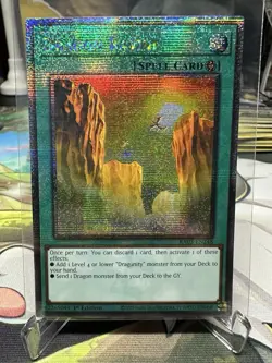 Yugioh Dragon Ravine RA03-EN248 Quarter Century Secret Rare NM - Image 1