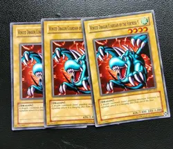 Yu-Gi-Oh - Winged Dragon Guardian Of The Fortress #1 - Full Playset X3 - Image 1