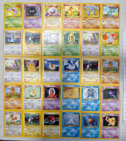 Lot of 30 Vintage 1999 Pokemon TCG Base Set Pokemon Cards LP P-13 - Image 1