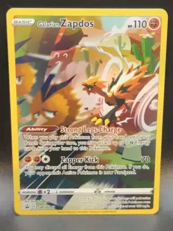Galarian Zapdos SWSH283 SWSH: Sword & Shield Promo Cards Holo Pokemon TCG NM - Image 1