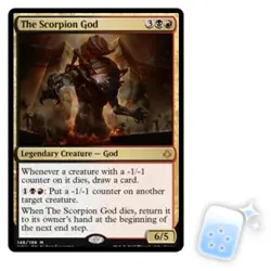 THE SCORPION GOD Hour Of Devastation HOU Magic MTG MINT CARD - Image 1