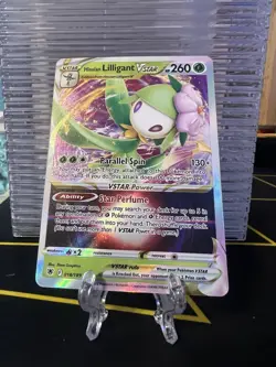 Hisuian Lilligant VSTAR 018/189 Ultra Rare SWSH10: Astral Radiance Pokemon Card - Image 1