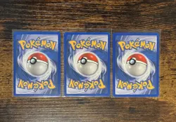 1st Edition Neo Genesis - Johto Starters WOTC Vintage Pokemon Cards - NM - Image 2