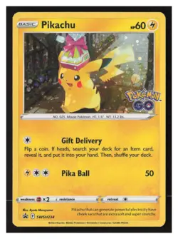 SWSH: Sword & Shield Promo Cards #SWSH234 Pikachu LP - Image 1