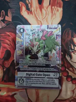 Digimon TCG Digital Gate Open Bandai Card Games Fest 25-26 Stamp Exclusive Promo - Image 1