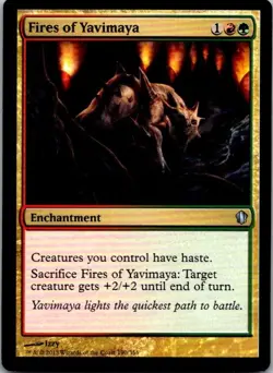 Fires of Yavimaya Commander 2013 MTG LP - Image 1