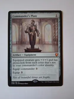 Commander's Plate Commander Legends Regular - Image 1