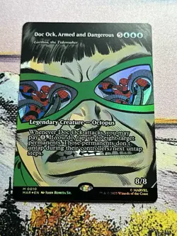 Doc Ock, Armed And Dangerous Lorthos, The Tidemaker M 0010 Spider-Man Mtg Foil - Image 3