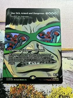 Doc Ock, Armed And Dangerous Lorthos, The Tidemaker M 0010 Spider-Man Mtg Foil - Image 5