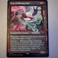 Fear of Missing Out (Showcase) Duskmourn: House of Horror Regular - Image 1