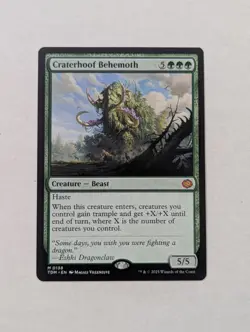 Craterhoof Behemoth Tarkir: Dragonstorm Regular - Image 1