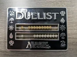 MTG The Duelist Black Metal Abacus Life Counter - Image 1
