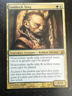 MTG - Gaddock Teeg - Lorwyn - Near Mint - Image 1