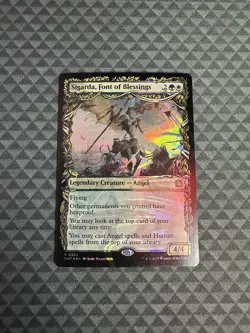 MTG Sigarda, Font of Blessings #0226 Halo Foil R MOM: The Aftermath (MAT) - Image 1