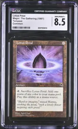 Lotus Petal - Tempest - CGC 8.5 NM/Mint+ - Image 1