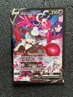 Pokemon Enamorus V TG18 Trainer Gallery - Lost Origin - Full Art Holo Foil Card - Image 3