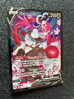 Pokemon Enamorus V TG18 Trainer Gallery - Lost Origin - Full Art Holo Foil Card - Image 4