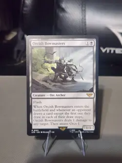 Orchish Bowmasters 0103 Lord of the Rings Magic: The Gathering Card - Image 1