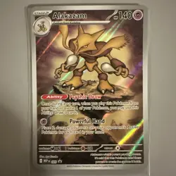 Alakazam 009 Mega Evolutions Black Star Promo Card - Image 1