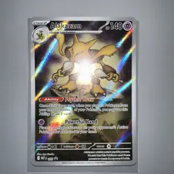 Alakazam 009 Mega Evolutions Black Star Promo Card - Image 2