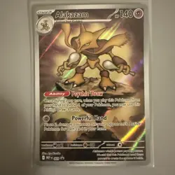 Alakazam 009 Mega Evolutions Black Star Promo Card - Image 3