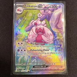 Pokemon TCG Tinkaton EX Scarlet & Violet Paldea Evolved Holo Card 262/193 - Image 1