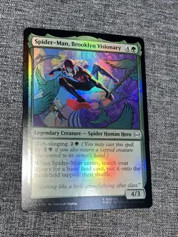 Spider-Man, Brooklyn Visionary (Foil) - 0115 - L Spider-Man MTG - NM/M - Image 1