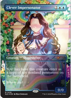 MTG Pick em & Stick em Secret Lair Foil Edition Japanese Sleeves - Image 2