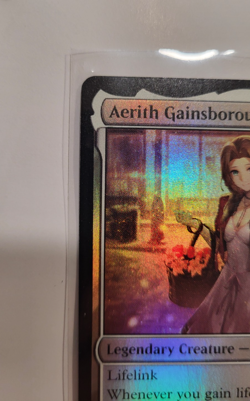 MTG Aerith Gainsborough (Foil) Final Fantasy 4 FFVII FF7 NM - Image 5