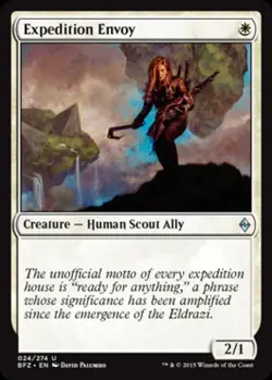 Expedition Envoy - Medium Play MTG Battle for Zendikar - Image 1