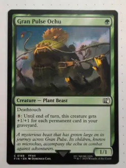 MTG Final Fantasy Gran Pulse Ochu C-0189 NM Universes Beyond FFXIII - Image 1