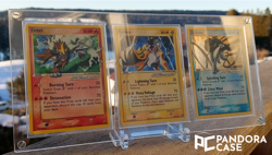 Protection Plexi - Frame 3 Cards under / Below Sleeve - Duty Aux UV Pokemon MTG - Image 1