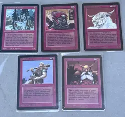 Vintage Magic The Gathering Beta Edition Mixed Lot of 40/302 Cards MTG - Image 5